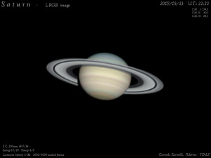 Saturno - (c) Carmelo Zannelli - ORSA Palermo