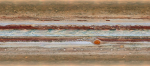 La grande Macchia Rossa di Giove