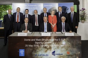 ESO Signs Largest Ever Ground-based Astronomy Contract for E-ELT