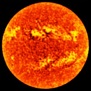 l'intero disco solare